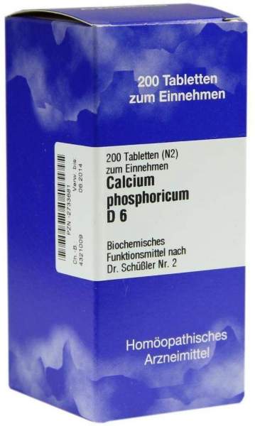 Biochemie 2 Calcium Phosphoricum D6 Tabletten 200 Tabletten