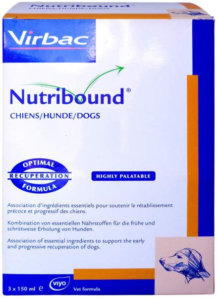 Nutribound Lösung F.Hunde 3x150ml