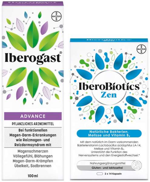 Iberogast Advance 100 ml + Iberobiotics Zen 2 x 14 Kapseln