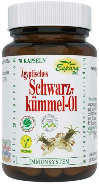 Schwarzkümmel-Öl Bio 70 Kapseln