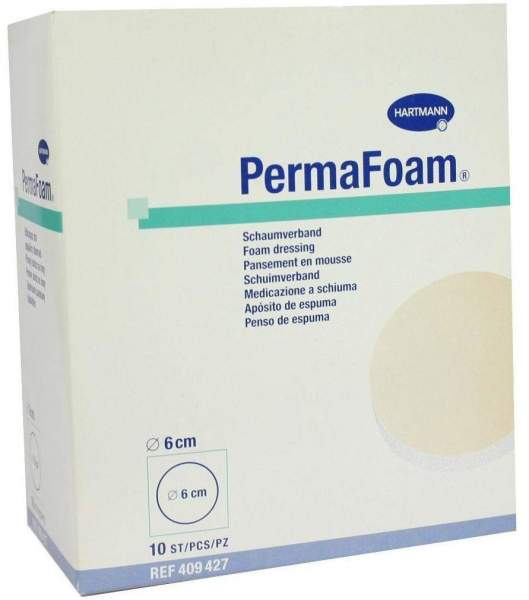 Permafoam Schaumverband 6cm Rund