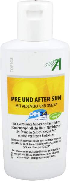 Mineralstoff Pre und After Sun Mit Aloe Vera Gel