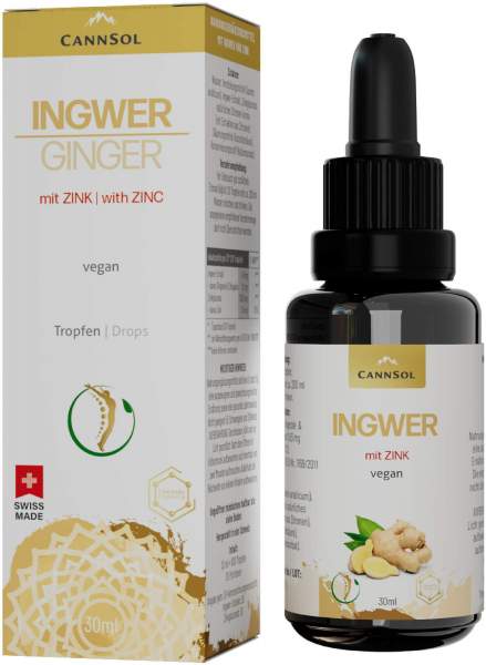 Ingwer-Zink Tropfen 30 ml
