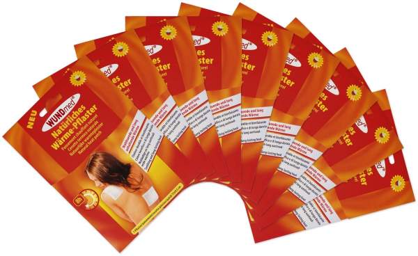 Wundmed Wärmepflaster 13 x 9,5 cm, 9 Stück