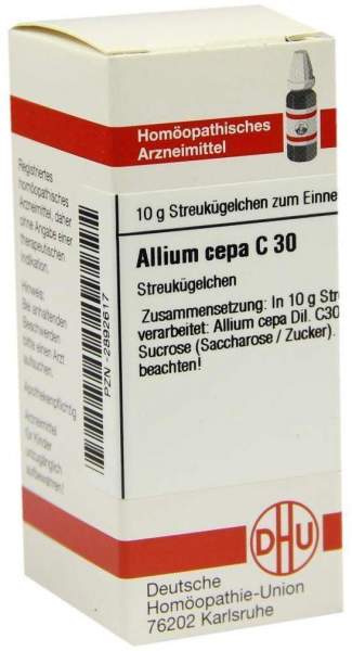 Allium Cepa C30 Dhu 10 G Globuli