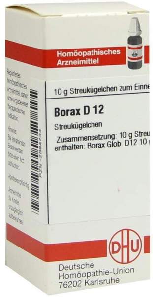 Borax D12 10 G Globuli