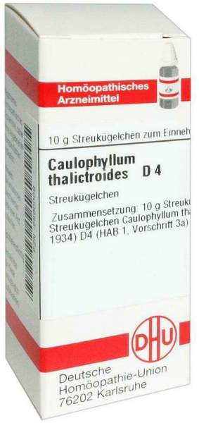 Dhu Caulophyllum Thalictroides D4 Globuli