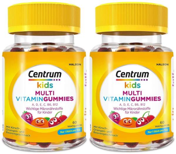 Centrum Kids Multi Vitamin Gummies 2 x 60 Stück