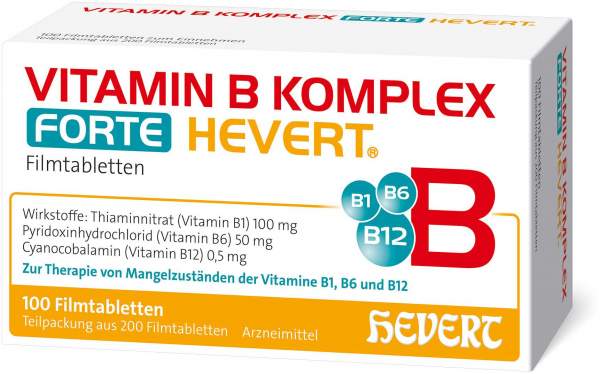 Vitamin B Komplex Forte Hevert 200 Tabletten