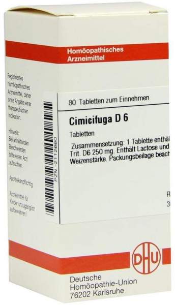 DHU Cimicifuga D6 80 Tabletten