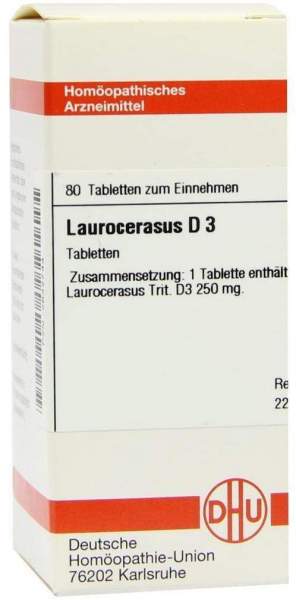 Laurocerasus D3 Tabletten 80 Tabletten