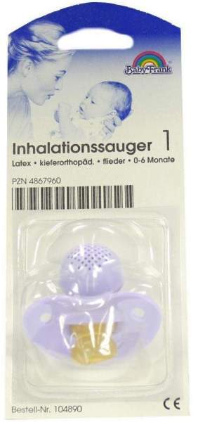 Sauger Inhalation Klein 104890 Flieder Kieferorthopädische Form