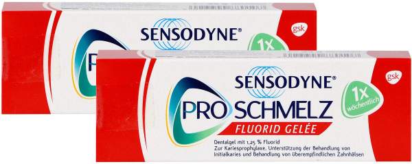Sensodyne ProSchmelz Fluorid Gelee 2 x 25 g