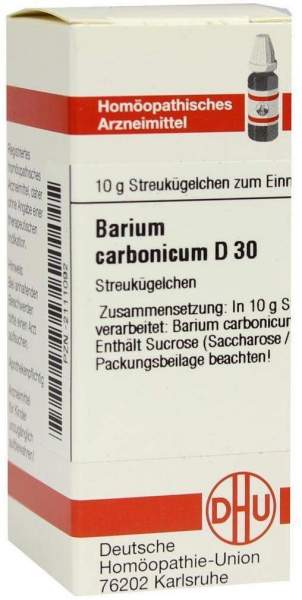 Barium Carbonicum D30 10 G Globuli