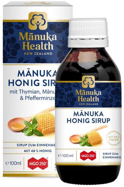 Manuka Health MGO 250+ Manuka Honig Sirup 100 ml