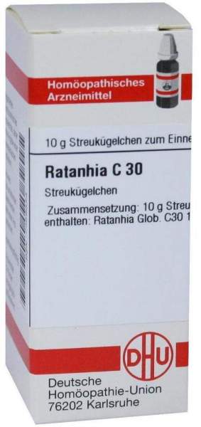 DHU Ratanhia C30 Globuli
