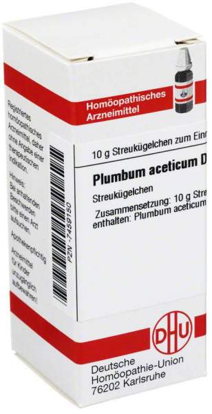 Dhu Plumbum Aceticum D12 Globuli