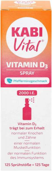 Kabivital 2.000 I.E. D3 Spray Pfefferminzgeschmack 25 ml