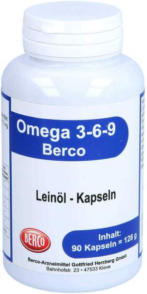 Omega 3 - 6 - 9 Berco 90 Kapseln