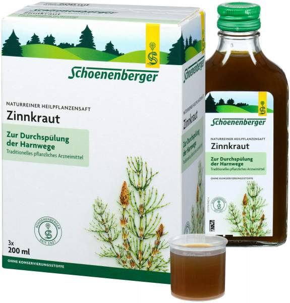 Zinnkrautsaft Schönenberger Heilpflanzensäfte