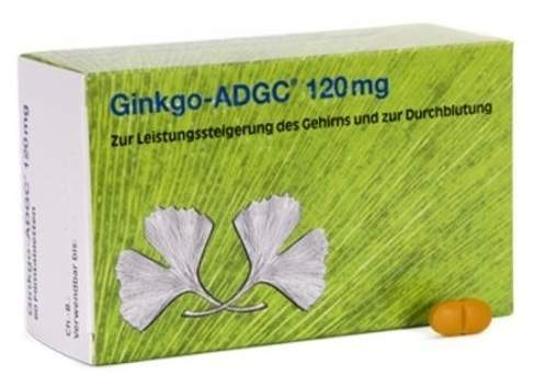 Ginkgo Adgc 120 mg 20 Filmtabletten