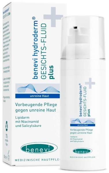Benevi Hydroderm Gesichtsfluid Plus 50 ml Lotion