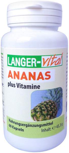 Ananas 900+bromelain 60 mg Je Tg Kapseln 60 Stück