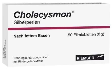 Cholecysmon Silberperlen 50 Dragees