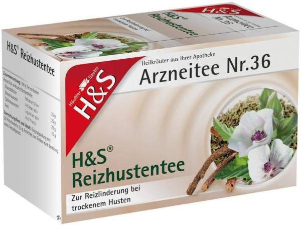 H&amp;S Reizhustentee 20 Filterbeutel