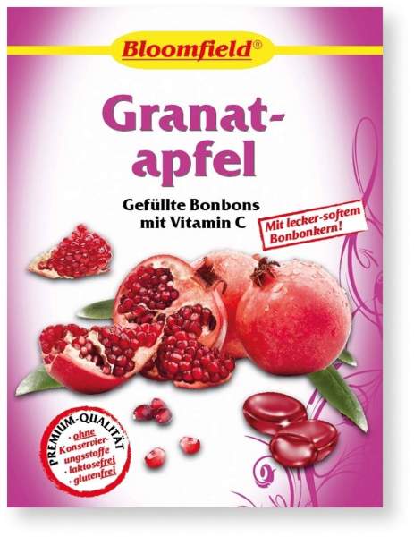 Bloomfield Granatapfel gefüllte Bonbons 75 g