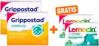 Grippostad Complex Orange 2 x 20 Beutel Granulat + gratis Lemocin ProHydro 2 x 20 Lutschtabletten