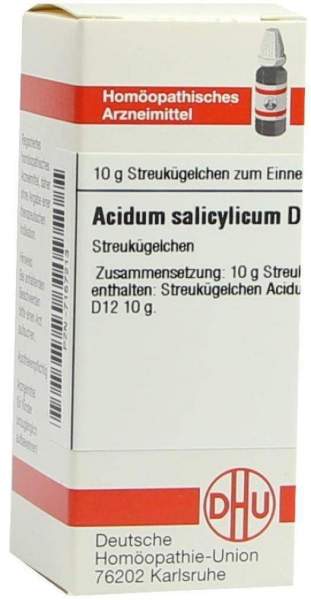 Dhu Acidum Salicylicum D12 10 G Globuli