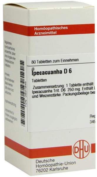 Ipecacuanha D 6 80 Tabletten