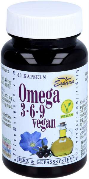Omega-3-6-9 vegan 60 Kapseln