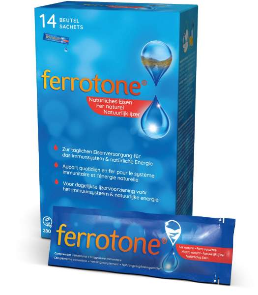 Ferrotone Natürliches Eisen 14 X 20 ml Beutel
