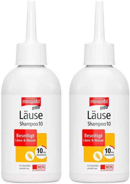 MOSQUITO med Läuse Shampoo 10 2 x 200ml