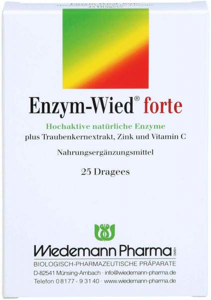 Enzym Wied Forte 25 Dragees