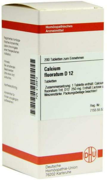 Dhu Calcium Fluoratum D12 200 Tabletten