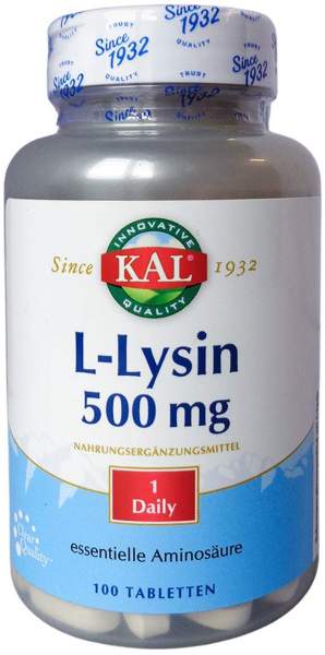 L-Lysin 500 mg 100 Tabletten