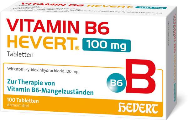 Vitamin B6 Hevert 100 mg 100 Tabletten