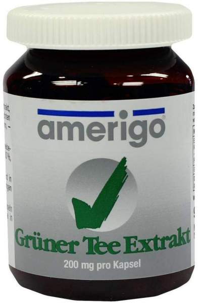 Grüner Tee Extrakt Amerigo 200 mg Kapseln