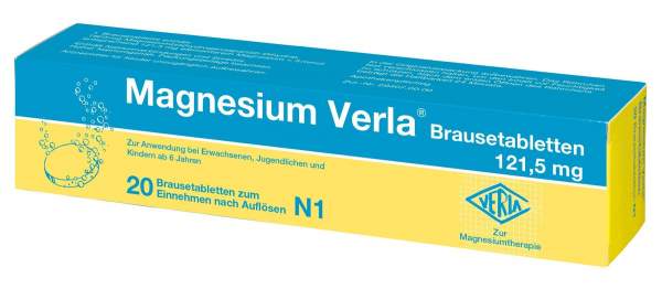 Magnesium Verla Brausetabletten 20 Stück