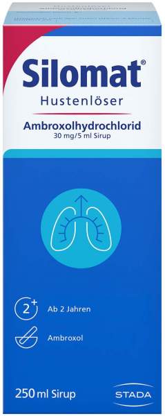 Silomat Hustenlöser Ambroxolhydrochlorid 30mg je 5ml Sirup 250 ml