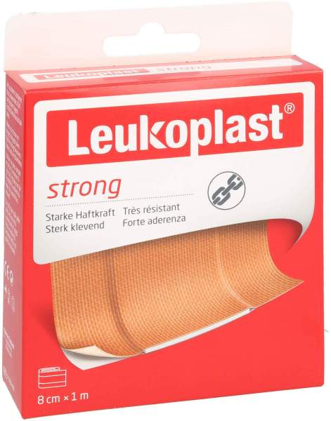 Leukoplast strong Pflaster 8 cm x 1 m 1 Stück