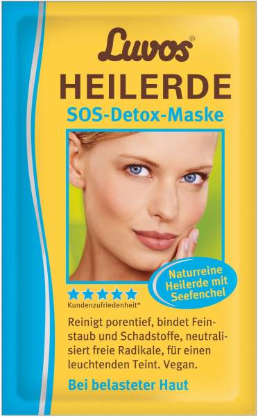Luvos Heilerde Sos Detox Maske 2 X 7,5 ml