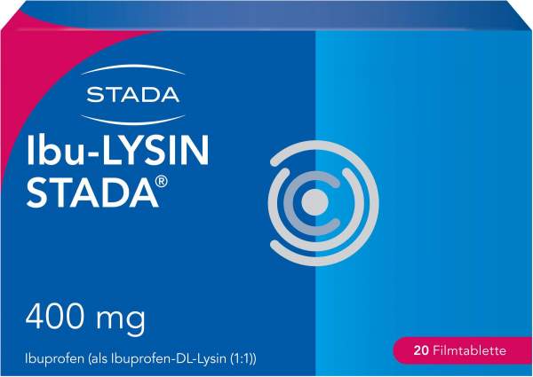 Ibu-Lysin Stada 400 mg 20 Filmtabletten