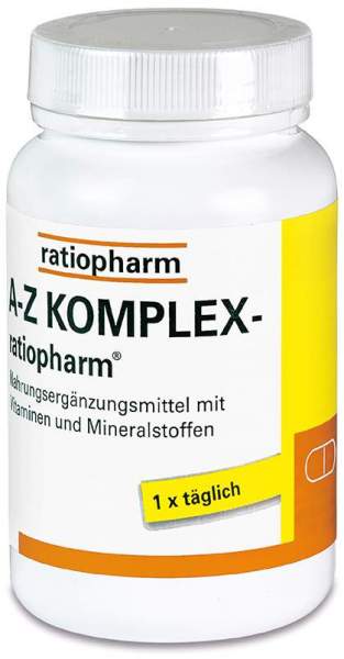 A-Z Komplex-Ratiopharm 30 Tabletten