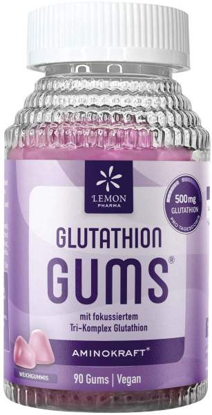 Lemon Pharma Glutathione Gums Pfirsichgeschmack 90 Stück