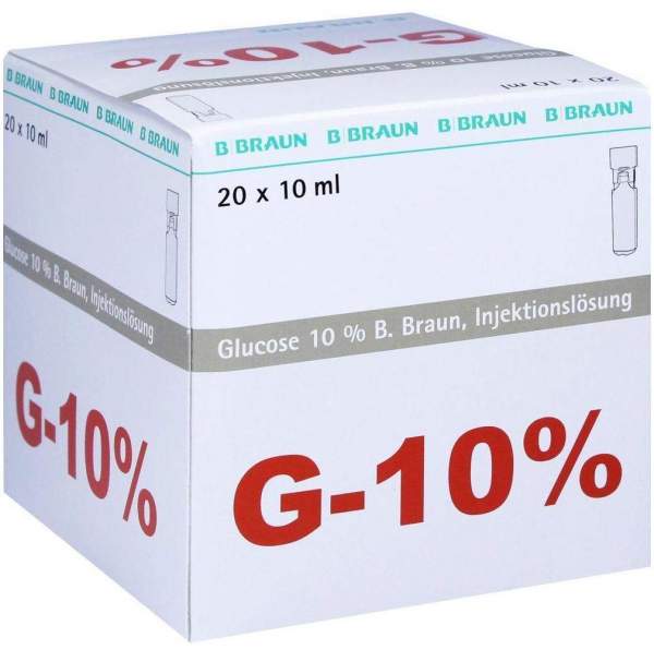Glucose 10% Braun Mini Plasco Connect in