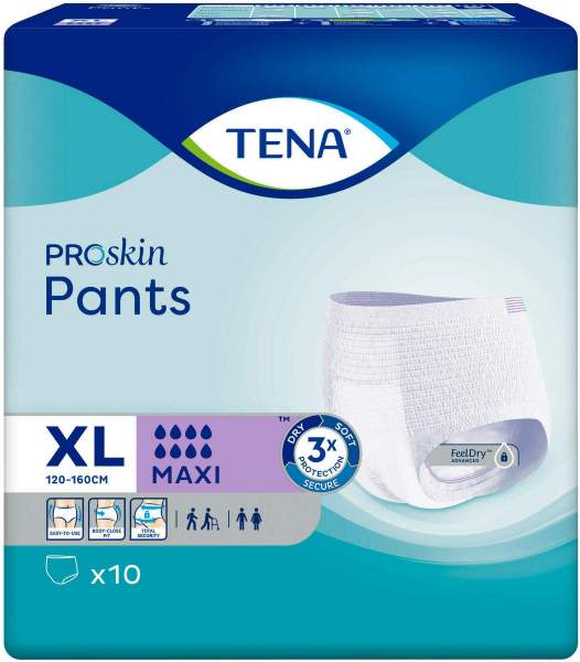 Tena Pants Maxi XL bei Inkontinenz 10 Stück